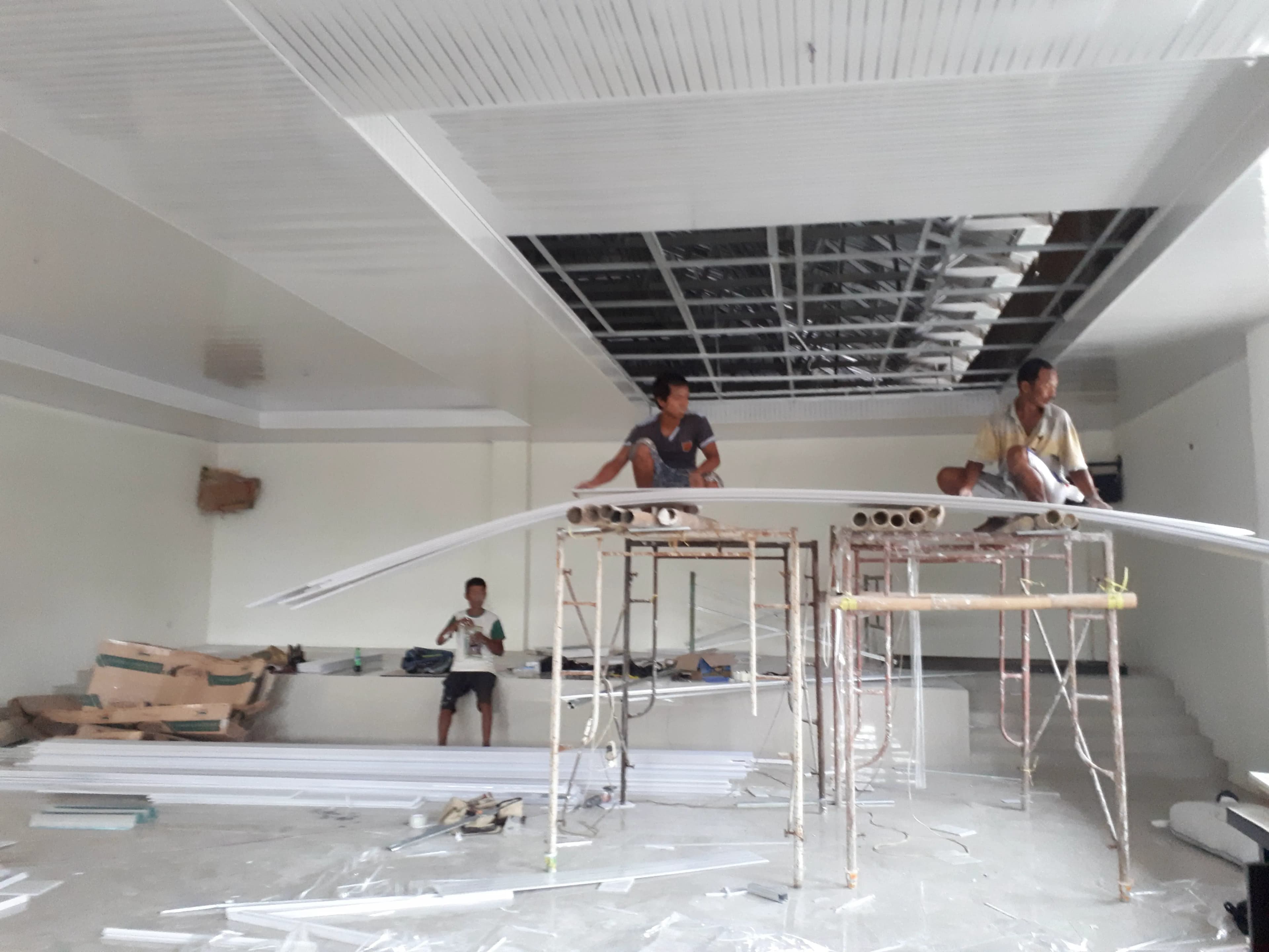 Progres Pengerjaan Plafond